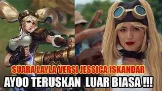 Jessica iskandar Jadi Voice Over Layla bahasa indonesia KEREN ABISSS !!!