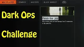 the best way to finish the job (black ops 3 dark ops)