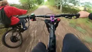 BBSHD BAC2000 Full sus update + ride around with updated Trials BIke