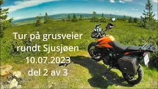 70 Gravel road from Sjusjøen, Lillehammer, Norway, del 2