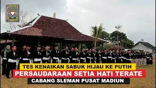 🔴 VIRAL (OPENING CEREMONY) PEMBUKAAN UKT SABUK HIJAU KE SABUK PUTIH PSHT CABANG SLEMAN PUSAT MADIUN