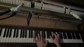 Calm felt piano improvisation