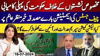 Final news about qazi faiz issa extension| Important development in ECP| Government step against PTI