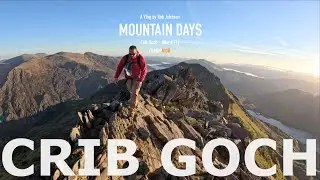 Scrambling Crib Goch at sunrise and flying off the top. | A Mountain Days Vlog with Rob Johnson