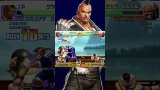 EL COMBO M&Aacute;S EXTREMO de HEAVY &acute;D en KOF &acute;98 Combo 😮 #kof98 #kof #rugal #kof2002plus #games #arcade