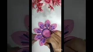 Dot Mandala design on Floral tea light candle holder-5 #sana_creativearts