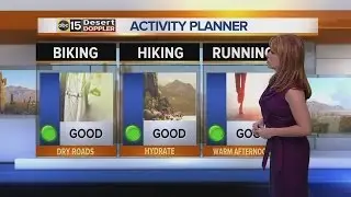 Weekend weather forecast with Amber Sullins