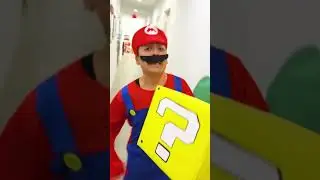 Mario In Real Life Pretend Play