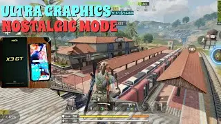 ULTRA GRAPHICS 🔥 POCO X3 GT + NOSTALGIC MODE IN BATTLE ROYALE | CODM VERY HIGH SETTINGS GAMING TEST