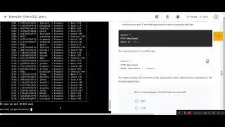 Google Cybersecurity Coursera | Course3 | Introduction to SQL and Database SQL | Filter a SQL query