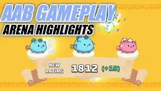 DOUBLE ANEMONE + HARE BIRD (AAB) Axie Infinity Arena Gameplay | Aqua,Aqua,Bird |