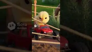 Chick & #Rc Robot #Story #fyp #video #ai #viral #shortvideos #reels #treding #trendingshorts