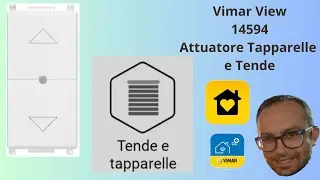 Vimar View 14594 Attuatore Tapparelle & Tende compatibile con Android APP e IOS
