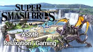 ASMR - Super Smash Bros Ultimate - Ridley / Pro Controller Sound - Whispering - Gaming
