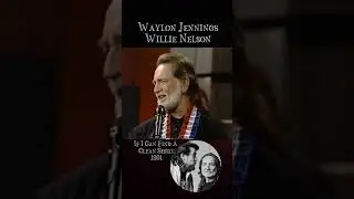 Waylon Jennings  and Willie Nelson  on The Tonight Show  With Jay Leno,1991  If I Can Find A Clean S