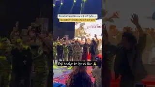 border 2 promotion  foji bhaiyon ka dance with sanny paji❤️ #border2 #fojistatus #dance
