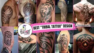 Tribal Tattoo Design For Men - Tribal Wolf Tattoo - Tribal Dragon Tattoo - Tribal tattoos
