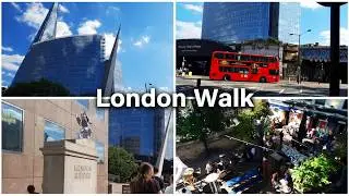 OLD LONDON BRIDGE, London City Tour | Virtual Walking Tour around the City | London Walk