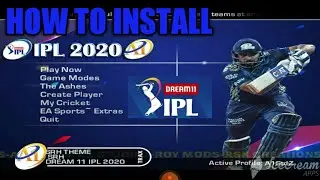 A1 Studios HD Dream 11 IPL Patch for Cricket| EA cricket 2020 IPL Patch