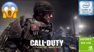 Call of Duty : ADVANCED WARFARE | MX150 | BEST SETTINGS | Acer Aspire 5 | Budget Gaming Laptop |