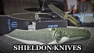 Shieldon Knives First Impressions! 4 Models Review.