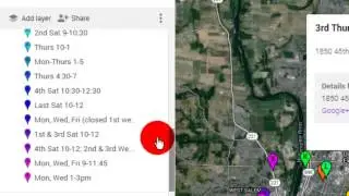 Google Maps Helps me Locate Food Bank Food in Salem, Oregon with Custom Maps