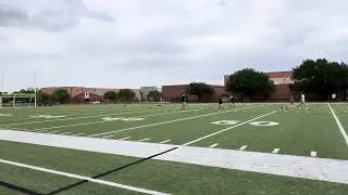 Luke training with a D1 kicker.