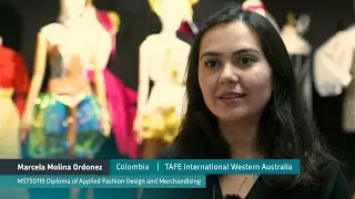 Marcela talks about studying Fashion Design at TAFE International Western Australia
