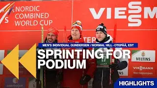 SPRINTING FOR PODIUM | Highlights | FIS Nordic Combined