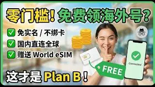 这个低成本 eSIM 方案太香了：自带住宅 IP，国内畅连全球，甚至不用下载 App？无需VPN直接翻墙！Switch eSIM 深度体验：保号党的福音，出境游的神器！