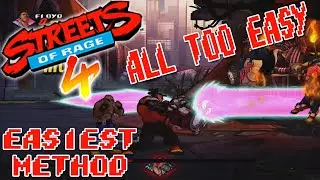 Streets Of Rage 4 - All Too Easy Achievement (EASIEST METHOD)