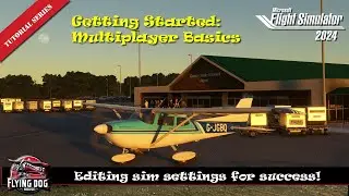 New To Flight Sim? 2024 Multiplayer Settings Made Easy!