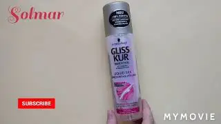 Обзор Gliss kur жидкий шелк экспресс кондиционер для ломких тусклых волос. Liquid Silk. Schwarzkopf
