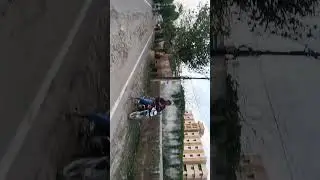 The condition of the road near Haripur Kala Golkoti...people are facing problems... Haripur Kala...