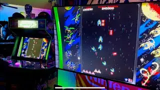 Playing The Greatest Arcade Games of All Time - Galaga 1981 Namco