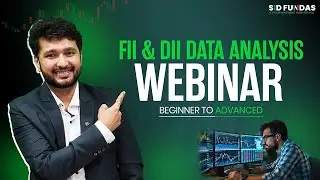 FII and DII Data Analysis Webinar l A to Z
