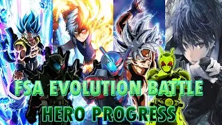 FOA RE FSA EVOLUTION BATTLE  | Hero Progress | #1 | Check the description #FOAFSARE #FugatsuWorld