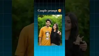 Couple prompt New Trending Instagram Viral Google Gemini photo editing 🤩