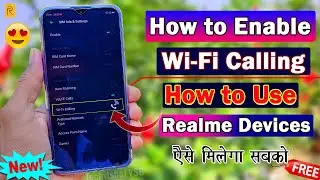 How to Enable WiFi Calling in Realme Devices | Realme WiFi Calling Devices | WiFi se call kaise kare