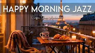 Happy Morning Jazz☕ February Bossa Nova Instrumental & Relaxing Jazz Cafe Music for Studying'