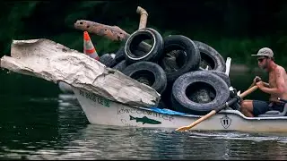FISHING WIITH JAY | Get Trashed on the Delaware River