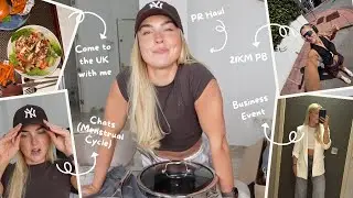 COME TO UK WITH ME | Speaking at an Event in the UK, Honest Chats, A Haul