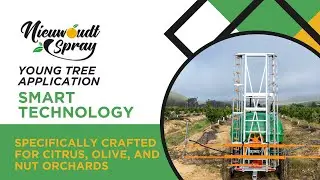 Nieuwoudt Spray Young Tree Application: Precision Spraying for Citrus, Olives, and Nut Orchards