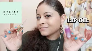 I TRIED BYROE SHIMMER LIP OIL | REVIEW | Trina Beauty