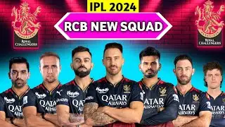 IPL 2024 | Royal Challengers Bangalore New Squad | RCB Team Full Players List 2024 | RCB 2024 -1