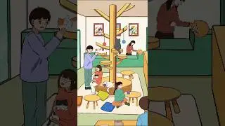 Caring for Pets: A Lifelong Responsibility 🐕🐈🐾 #animation #shorts #cat
