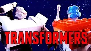 Transformers movie part 1 (lego stop motion)