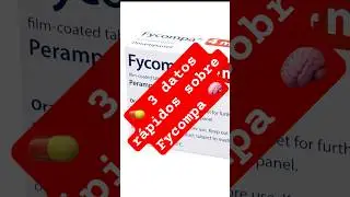 💊 3 datos r&aacute;pidos sobre Fycompa 🧠 #Epilepsia #ControlDeCrisis #saludcerebral
