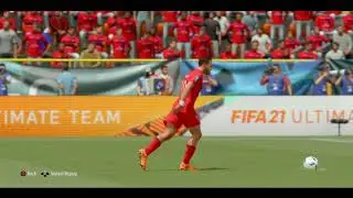 FIFA21 TOTW Depay Dipping Free Kick Goal
