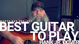 Easiest Guitar To Play? Blues Man - Hank Williams Jr. - Marty Ray Project Cover (Zager Guitars)